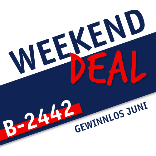 Weekend Deal Gewinnlos für Juni 2022: B-2442